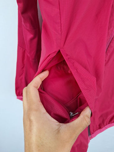 Second-Hand - Puma Pink Zip Up Hooded Active Jacket Size XS - SwapUp