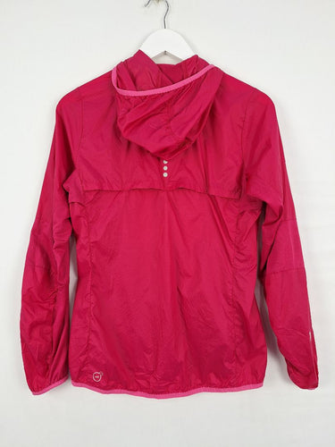 Second-Hand - Puma Pink Zip Up Hooded Active Jacket Size XS - SwapUp