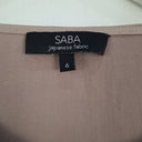 Second-Hand - Saba Sheike Back Tie Sleeveless Top Size 6 - SwapUp