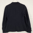 Second-Hand - Marcs Navy Shimmer Sleek Blazer Size 8 - SwapUp