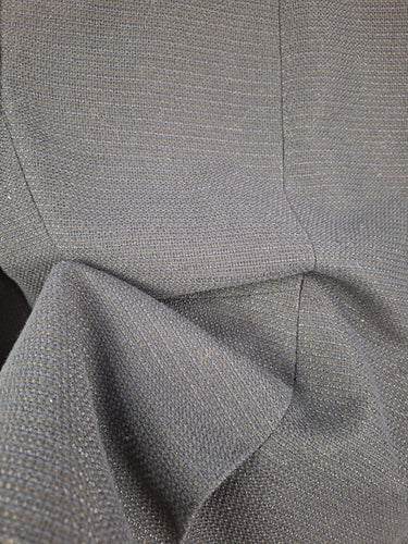 Second-Hand - Marcs Navy Shimmer Sleek Blazer Size 8 - SwapUp