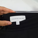 Second-Hand - Veronika Maine Black Front Buttons Midi Skirt Size 8 - SwapUp