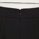 Second-Hand - Veronika Maine Black Front Buttons Midi Skirt Size 8 - SwapUp