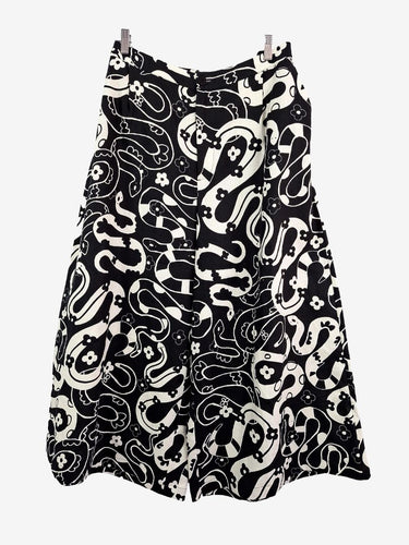 Gorman Floral Snake Linen Culottes Size 20