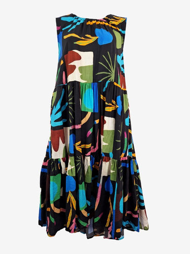 Gorman Garden Tiered Maxi Dress Size 18