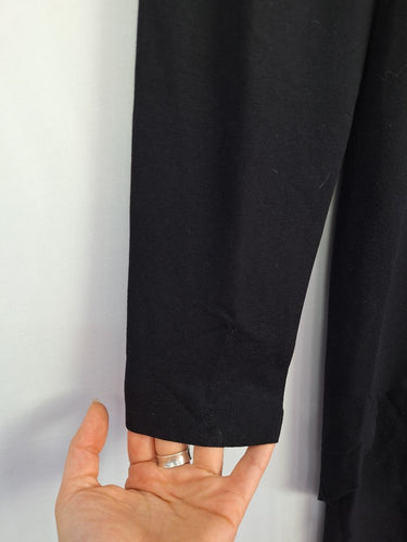 Second-Hand - COS Black High Low Look Dress Size L - SwapUp