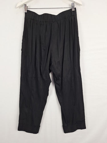 Second-Hand - Once Was Smooth Satin Culotte Pants Size S - SwapUp
