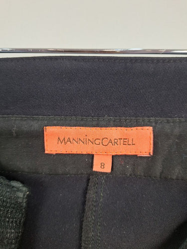 Second-Hand - Manning Cartell Woven Diamond Tailored Pants Size 8 - SwapUp