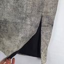 Second-Hand - Ginger & Smart Worn-out Print Leather Pencil Skirt Size 8 - SwapUp