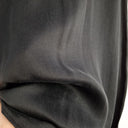 Second-Hand - Zimmermann Black Silk Frill Pure Silk Top Size 8 - SwapUp
