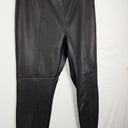 Second-Hand - Biba Faux Leather Stretch Leggings Size 14 - SwapUp
