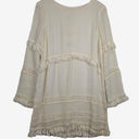 Second-Hand - Indikah Lace Tassel White Long Top Size 10 - SwapUp
