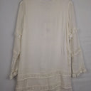 Second-Hand - Indikah Lace Tassel White Long Top Size 10 - SwapUp