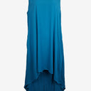 Second-Hand - Bird By Design Teal High-Low Midi Dress Size 18 - SwapUp