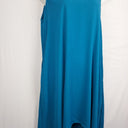 Second-Hand - Bird By Design Teal High-Low Midi Dress Size 18 - SwapUp