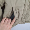 Second-Hand - cools club Olive Cropped Puffer Jacket Size 8 - SwapUp