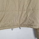 Second-Hand - cools club Olive Cropped Puffer Jacket Size 8 - SwapUp