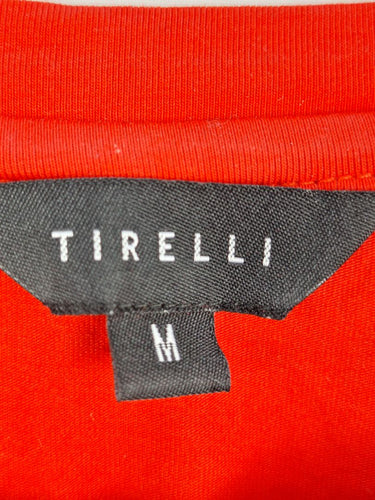 Second-Hand - Tirelli Realxed Vivid Red Top Size M - SwapUp