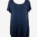 Second-Hand - Layer'd Navy Casual Shift Dress Size N/A - SwapUp
