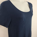 Second-Hand - Layer'd Navy Casual Shift Dress Size N/A - SwapUp