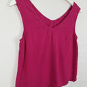 Second-Hand - Maiocchi Dusty Magenta Comfortable Singlet Top Size 6 - SwapUp