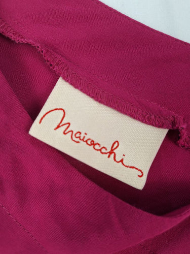 Second-Hand - Maiocchi Dusty Magenta Comfortable Singlet Top Size 6 - SwapUp