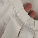 Second-Hand - Country Road Elegant Gathered Off White Top Size XS - SwapUp