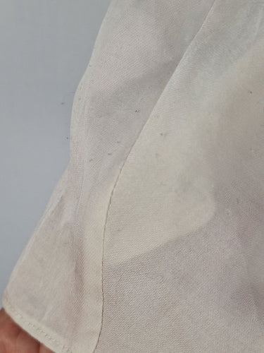 Second-Hand - Country Road Elegant Gathered Off White Top Size XS - SwapUp