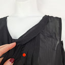 Second-Hand - Queen Of Everything Sheer Black Peter Pan Collar Dress Size XL - SwapUp