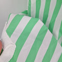 Second-Hand - Shirty Green Lolly Stripe Kaftan Dress Size M - SwapUp