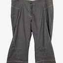 Second-Hand - Taking Shape Grey Mid Weight Contrast Stitch Capri Pants Size 22 - SwapUp