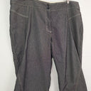 Second-Hand - Taking Shape Grey Mid Weight Contrast Stitch Capri Pants Size 22 - SwapUp