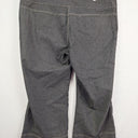 Second-Hand - Taking Shape Grey Mid Weight Contrast Stitch Capri Pants Size 22 - SwapUp