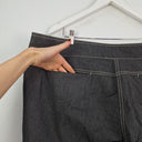 Second-Hand - Taking Shape Grey Mid Weight Contrast Stitch Capri Pants Size 22 - SwapUp