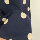 Second-Hand - Boden Effortless Navy Polka Dot Mini Dress Size 12 - SwapUp