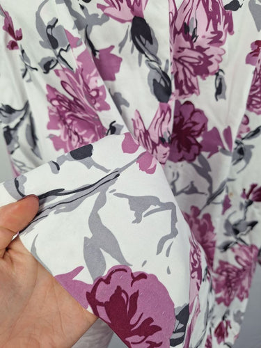 Second-Hand - Retrospec'd Lilac Flower Sweetheart Dress Size 12 - SwapUp