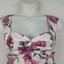 Second-Hand - Retrospec'd Lilac Flower Sweetheart Dress Size 12 - SwapUp