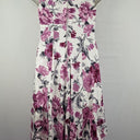 Second-Hand - Retrospec'd Lilac Flower Sweetheart Dress Size 12 - SwapUp