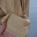 Second-Hand - Shona Joy Gold Satin Twist Front Dress Size 16 - SwapUp