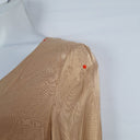 Second-Hand - Shona Joy Gold Satin Twist Front Dress Size 16 - SwapUp