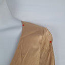 Second-Hand - Shona Joy Gold Satin Twist Front Dress Size 16 - SwapUp