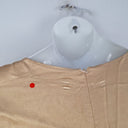 Second-Hand - Shona Joy Gold Satin Twist Front Dress Size 16 - SwapUp