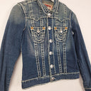 Second-Hand - True Religion Vintage Western Denim Jacket Size M - SwapUp