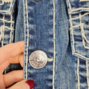 Second-Hand - True Religion Vintage Western Denim Jacket Size M - SwapUp