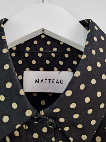 Second-Hand - Matteau Lightweight Muted Sun Spotted Shirt Size 8 - SwapUp