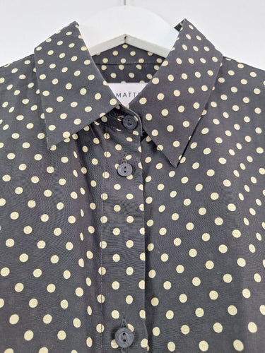 Second-Hand - Matteau Lightweight Muted Sun Spotted Shirt Size 8 - SwapUp