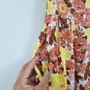 Second-Hand - S/W/F Bright Florals Tapered Pants Size S - SwapUp