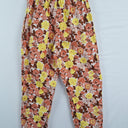 Second-Hand - S/W/F Bright Florals Tapered Pants Size S - SwapUp