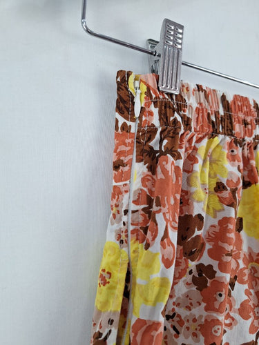 Second-Hand - S/W/F Bright Florals Tapered Pants Size S - SwapUp