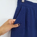 Second-Hand - Assorted Brands Cobalt Blue Tapered Pants Size 12 - SwapUp
